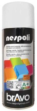 Bombe de peinture en aérosol 400 ml BLANC NEIGE MAT Bombe de peinture en aérosol