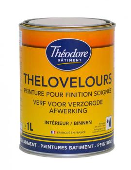 Peinture velours finition soignée pour murs chambr