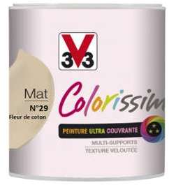 Peinture acrylique multi-supports Colorissim satin Peinture acrylique multi-supports