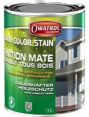 SOLID COLOR STAIN - Lasure Opaque rouge profond -