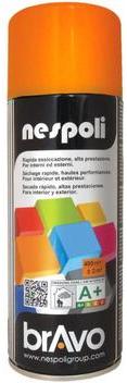 Bombe de peinture en aérosol 400 ml ORANGE PASTEL BRILLANT Bombe de peinture en aérosol