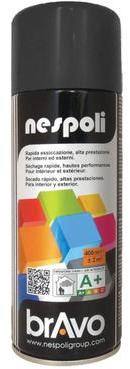 Bombe de peinture en aérosol 400 ml NOIR BRILLANT Bombe de peinture en aérosol