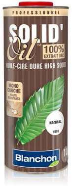 Solid oil 100 1 Litre - Blanchon Anthracite Solid oil 100 1 Litre - Blanchon