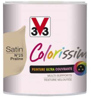 Peinture acrylique multi-supports Colorissim satin Peinture acrylique multi-supports