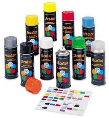 Bombe aérosol peinture acrylique brillante 400ml -