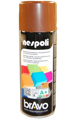 Bombe de peinture en aérosol 400 ml MARRON BRUN BRILLANT Bombe de peinture en aérosol