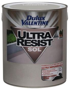 Peinture - Ultra résist sol - gris orly - 2.5 L
