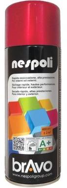 Bombe de peinture en aérosol 400 ml ROUGE FEU BRILLANT Bombe de peinture en aérosol