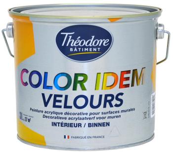 Peinture acrylique velours pour surfaces murales c
