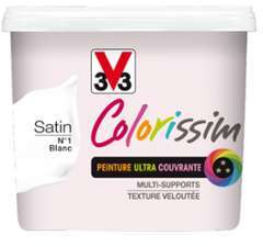 Peinture acrylique multi-supports Colorissim satin Peinture acrylique multi-supports