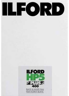 ILFORD HP5 10 2 x 12 7cm (4x5 ) 25 Feuilles ILFORD HP5 10 2 x 12 7cm (4x5