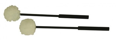 FUZEAU PAIRE DE MAILLOCHES POUR TAMBOUR 25 CM REF.