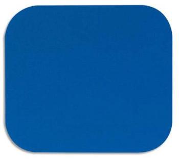 Tapis de souris bleu. Revêtement supérieur en poly