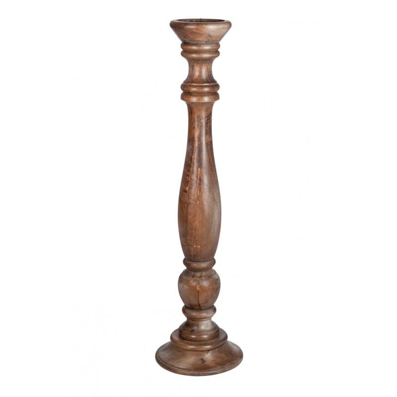 Chandelier neutre en bois massif grand modèle 29x2