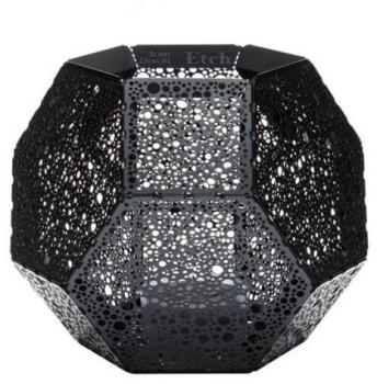 Etch - Bougeoir/photophore - noir