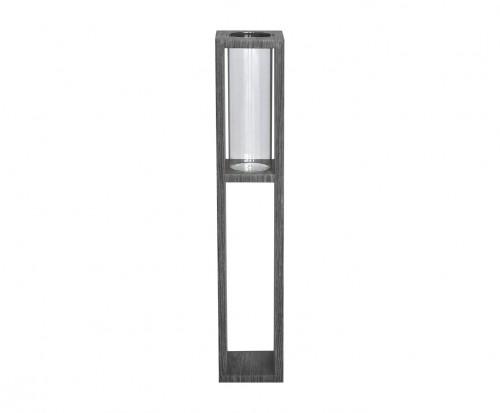 Photophore Colonne bois gris