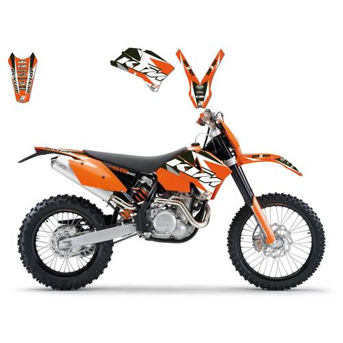 KIT DECO KTM COMPLET EXC/EXCF125 ET PLUS 2005-2007