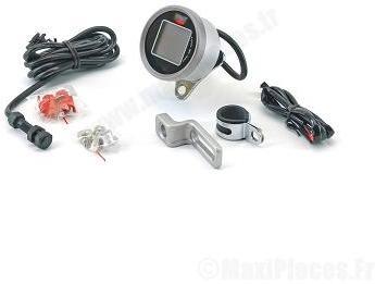 Compteur digital rond universel pour moto scooter