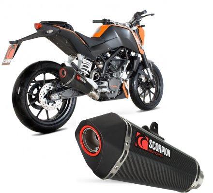POT 125 KTM DUKE CARBONE 2011-2016