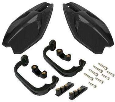 Déstockage neuf protège main universel noir moto q