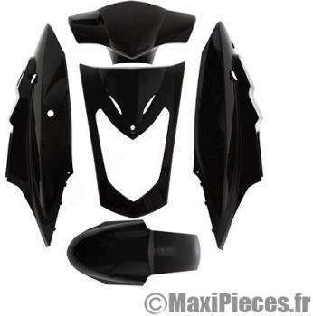 Kit carénage carrosserie noir pour scooter agility