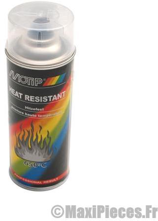 Peinture spray bombe haute temperature 400ml verni