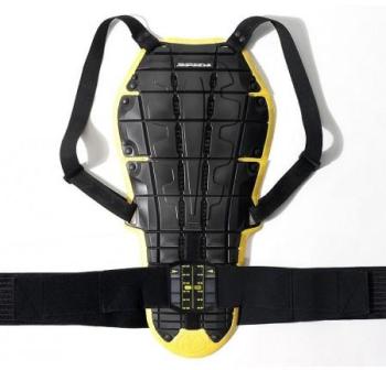 Dorsale Spidi Back Warrior Evo Z140K Noir Jaune Dorsale Spidi Back Warrior