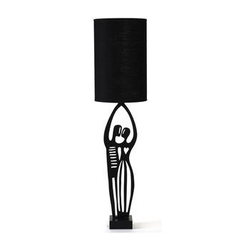 Lampadaire The Kiss noir