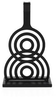 Pied de lampe Circles noir