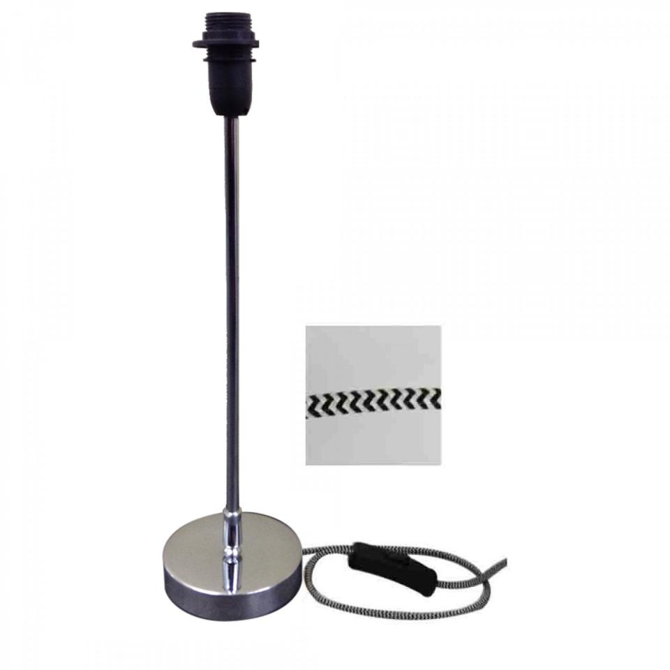 Pied de lampe orientable en métal Romane (H.38cm)