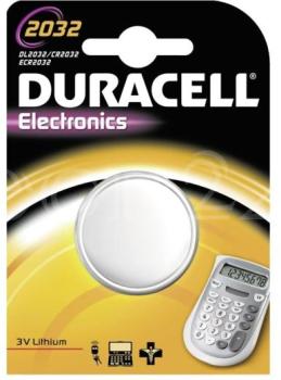 Pile Duracell CR2032 Lithium à 3 V
