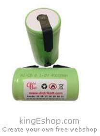 NC4000 KR3562 1.2 Volts 4.0 Ah NiCd
