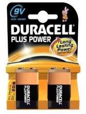Pile 6LR61 - pile 9V Piles Duracell Plus Power par