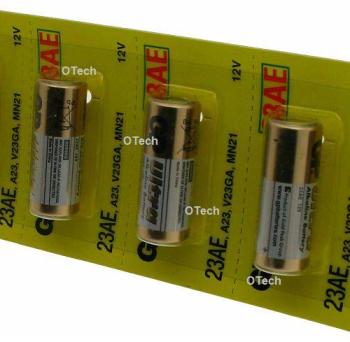 Pack de 5 piles GP pour DIVERS A23 - Garantie 1 an