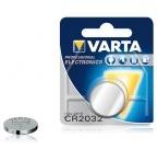 Pile bouton lithium 3V CR2032 - BATLI09