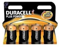 Piles LR20 - D - ALCALINE 1.5V Piles Duracell Plus