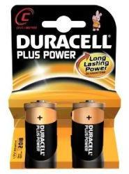 Piles C - LR14 - ALCALINE 1.5V Piles Duracell Plus