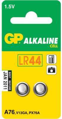 2 piles bouton LR44 ( A76 ) ALCALINE
