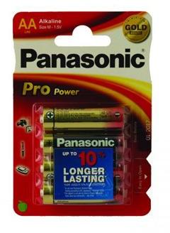 PANASONIC Piles Pro Power LR6 (Blister de 4) PANASONIC Piles Pro Power