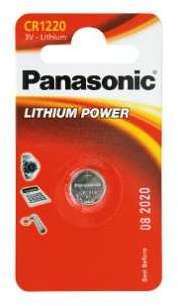 Pile CR1220 3V Panasonic par 1