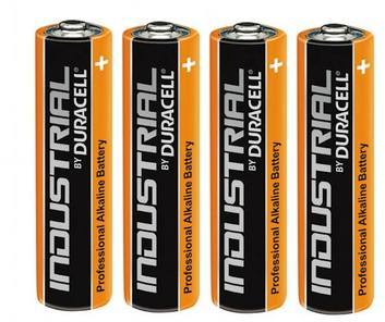 4 piles alcalines AAA LR03 Duracell Industrial