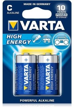 2 PILES C LR14 VARTA ALCALINE 1.5V