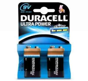 Piles 9v - LR22 - ALCALINE - 9V - DURACELL ULTRA P