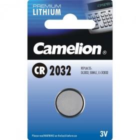 Camelion Lithium pile bouton, CR2032 / DL2032 / 50