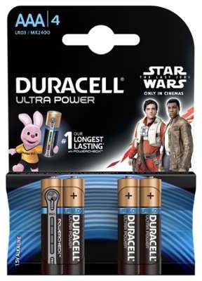 Piles LR03 AAA 1 5V Duracell - les 4 piles Piles LR03 AAA 1 5V Duracell