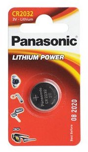 Pile CR2032 3V Panasonic par 1