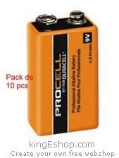 6F22 9 Volts Duracell Industriall