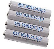 Panasonic/Sanyo Eneloop AAA 4x piles NiMH recharge