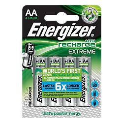 Pile Energizer Recharge Extreme AA 4 /Paquet