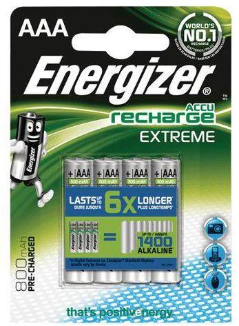 Pile rechargeable recyclée Extreme - AAA/LR03